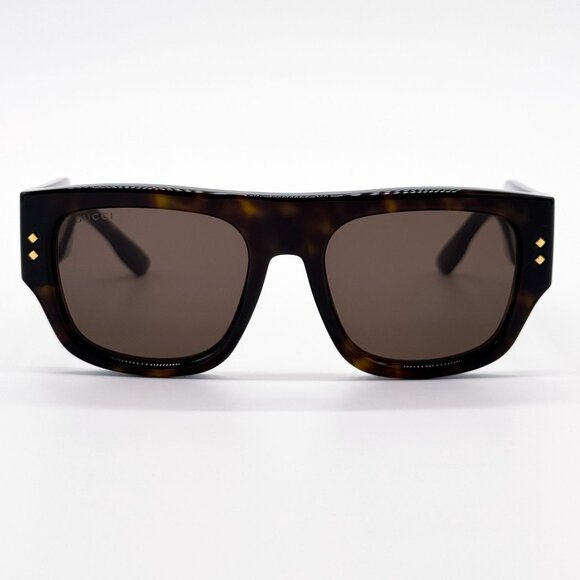 NEW GUCCI GG1262S 002 SUNGLASSES UNISEX HAVANA EYEWEAR - Picture 4 of 10